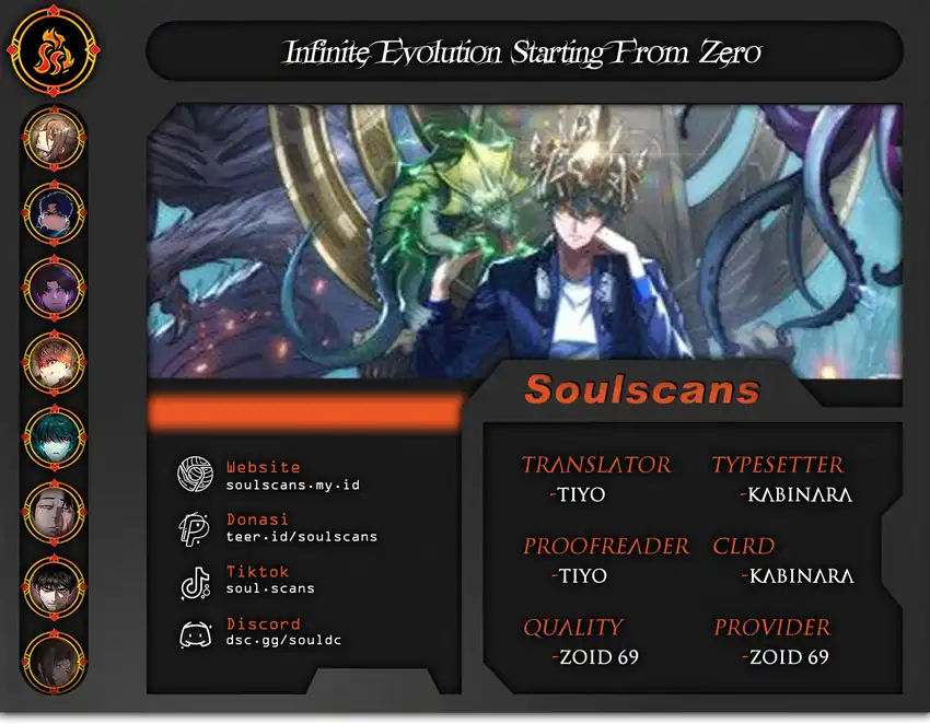 Baca Infinite Evolution Starting From Zero - Chapter 44 halaman 1