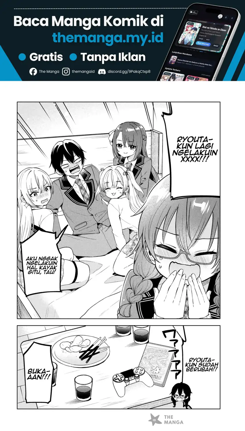 Baca Inkyā no ore ga sekigae de S-kyū bishoujo ni kakomaretara himitsu no kankei ga hajimatta - Chapter 10 halaman 36