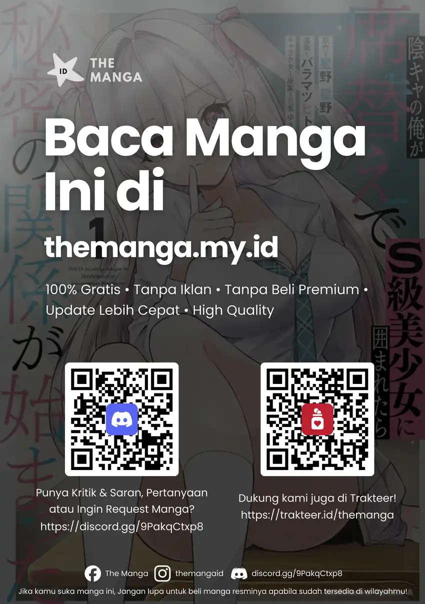 Baca Inkyā no ore ga sekigae de S-kyū bishoujo ni kakomaretara himitsu no kankei ga hajimatta - Chapter 10 halaman 37