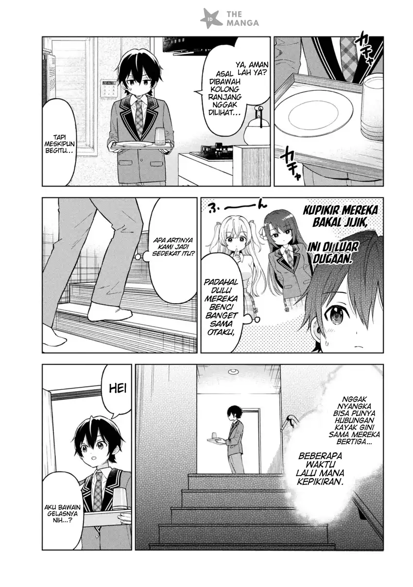 Baca Inkyā no ore ga sekigae de S-kyū bishoujo ni kakomaretara himitsu no kankei ga hajimatta - Chapter 10 halaman 9