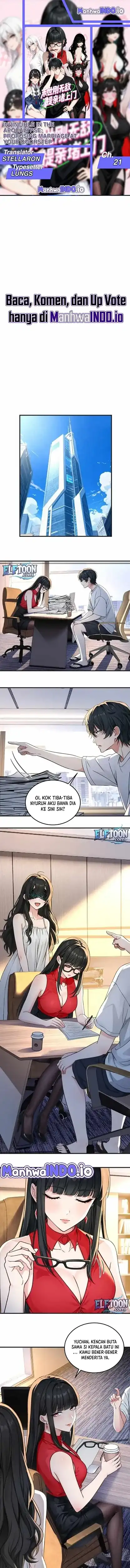 Baca Invincible in the Apocalypse: Proposing Marriage at Your Doorstep - Chapter 21 halaman 1