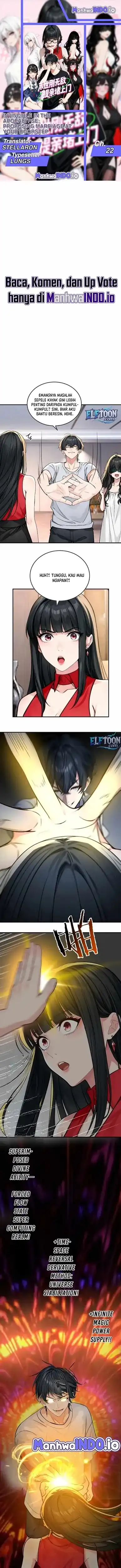 Baca Invincible in the Apocalypse: Proposing Marriage at Your Doorstep - Chapter 22 halaman 1