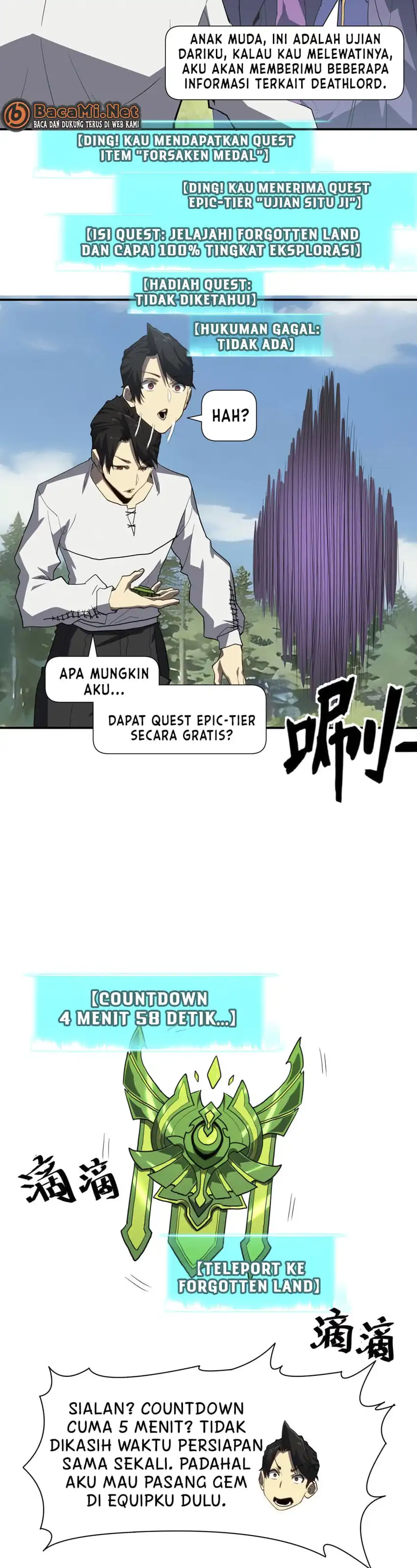 Baca Invincible With Only a Single Point of HP - Chapter 11 halaman 3