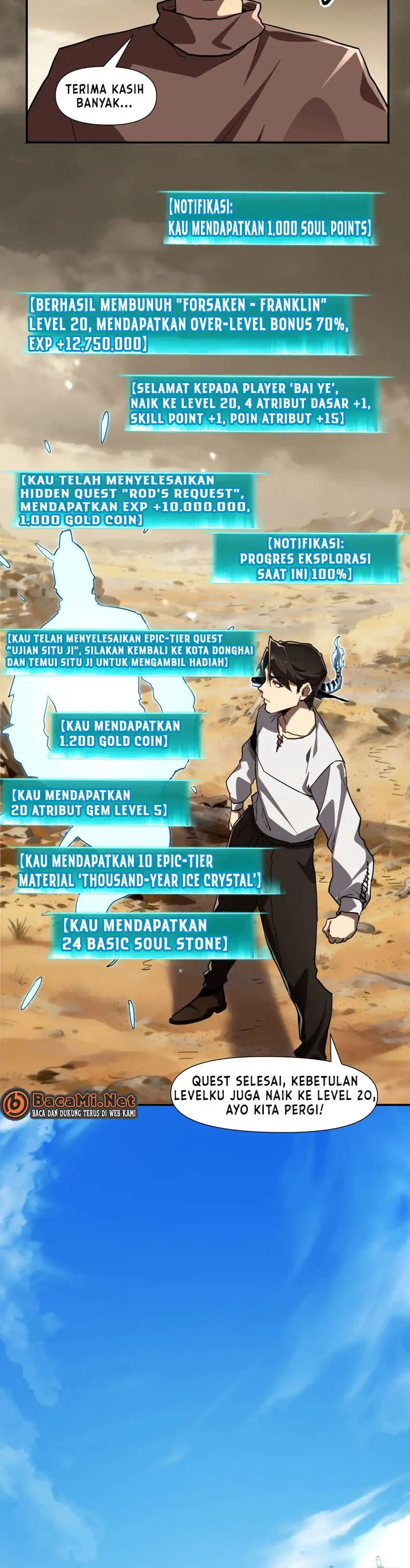 Baca Invincible With Only a Single Point of HP - Chapter 14 halaman 16