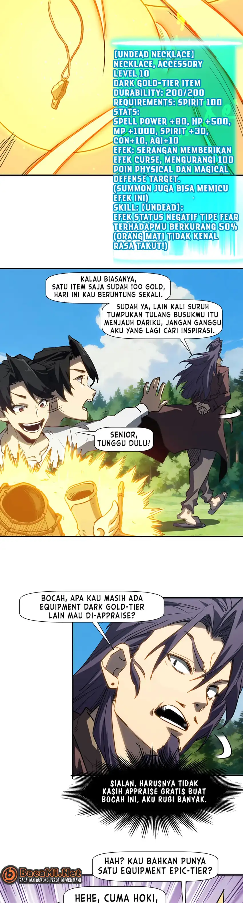 Baca Invincible With Only a Single Point of HP - Chapter 9 halaman 11