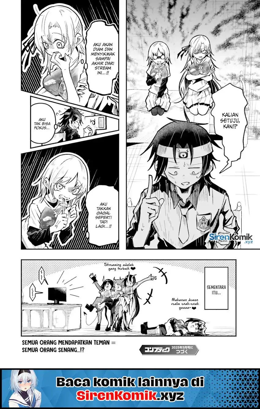 Baca Isekai de Haishin Katsudou wo Shitara Tairyou no Yandere Shinja wo Umidashite Shimatta Ken - Chapter 49 halaman 17