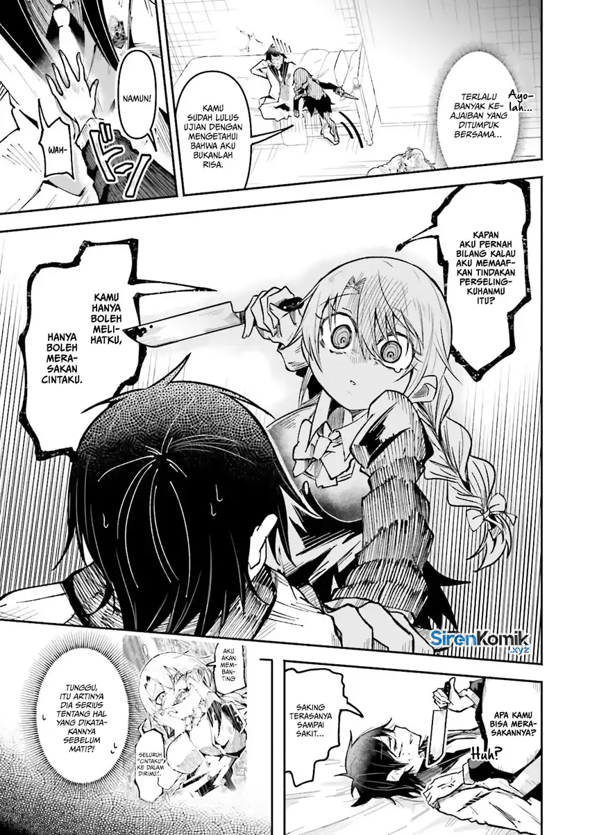 Baca Isekai de Haishin Katsudou wo Shitara Tairyou no Yandere Shinja wo Umidashite Shimatta Ken - Chapter 49 halaman 4