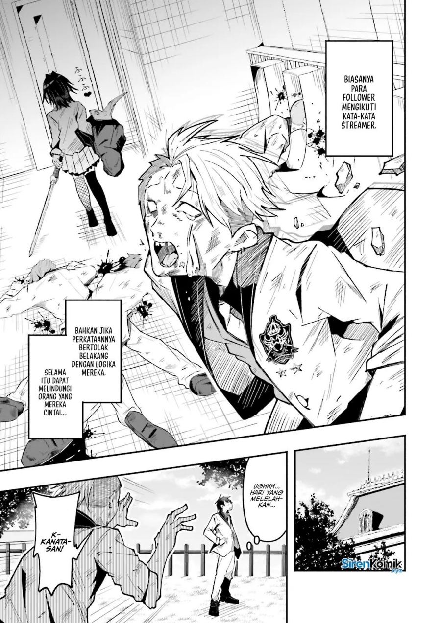 Baca Isekai de Haishin Katsudou wo Shitara Tairyou no Yandere Shinja wo Umidashite Shimatta Ken - Chapter 50 halaman 20