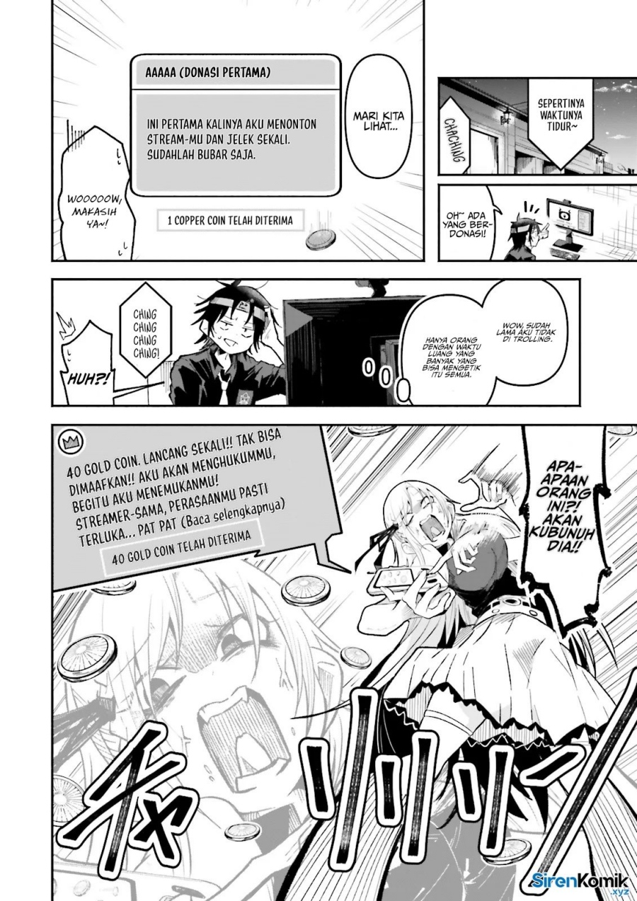 Baca Isekai de Haishin Katsudou wo Shitara Tairyou no Yandere Shinja wo Umidashite Shimatta Ken - Chapter 50 halaman 3