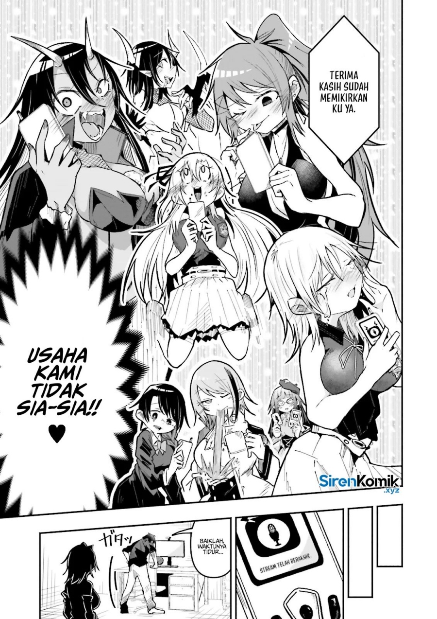 Baca Isekai de Haishin Katsudou wo Shitara Tairyou no Yandere Shinja wo Umidashite Shimatta Ken - Chapter 50 halaman 6