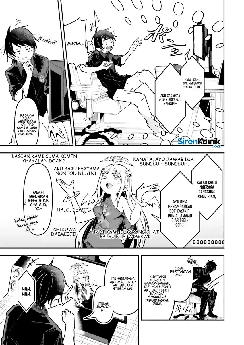 Baca Isekai de Haishin Katsudou wo Shitara Tairyou no Yandere Shinja wo Umidashite Shimatta Ken - Chapter 53 halaman 6