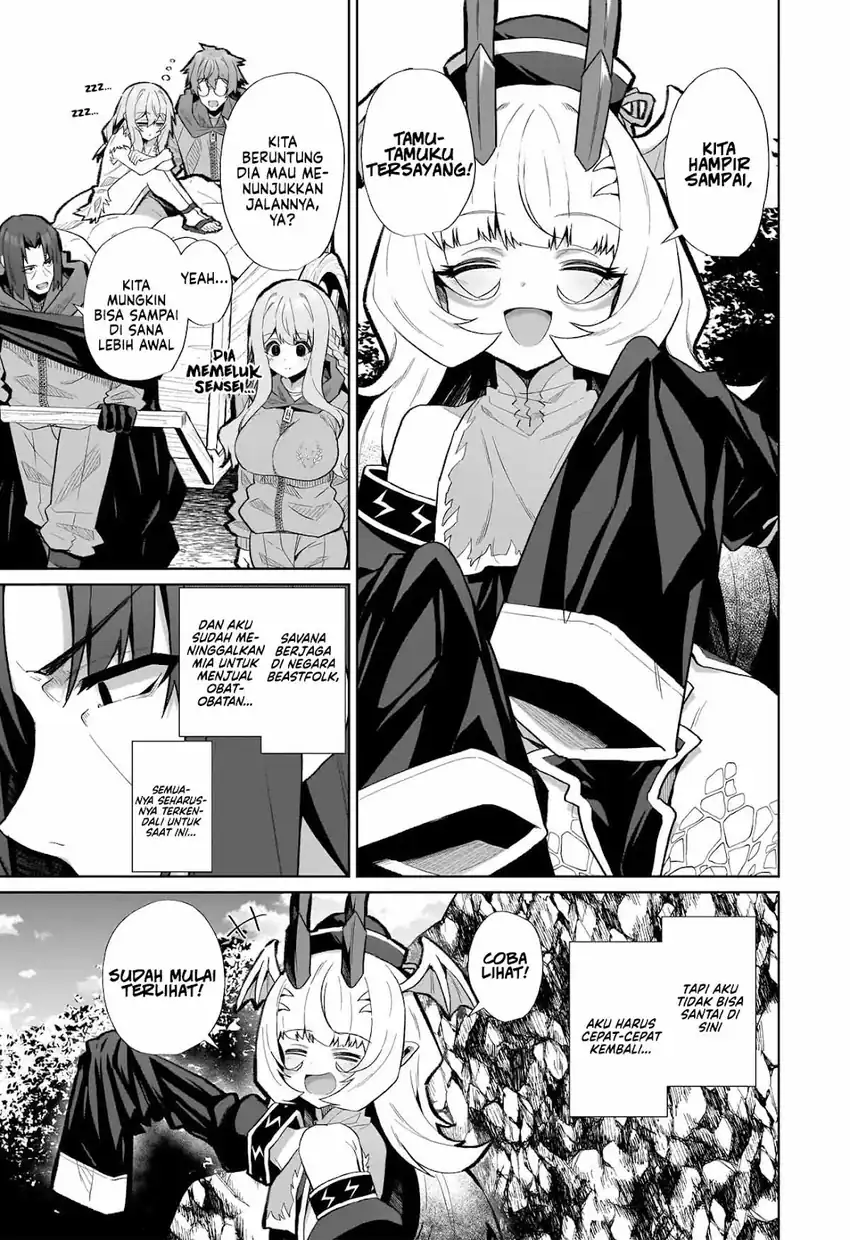 Baca Isekai Drug ~Yakugaku Chishiki de Monster Musume-tachi wo Toriko ni shite Nariagaru~ - Chapter 09 halaman 7