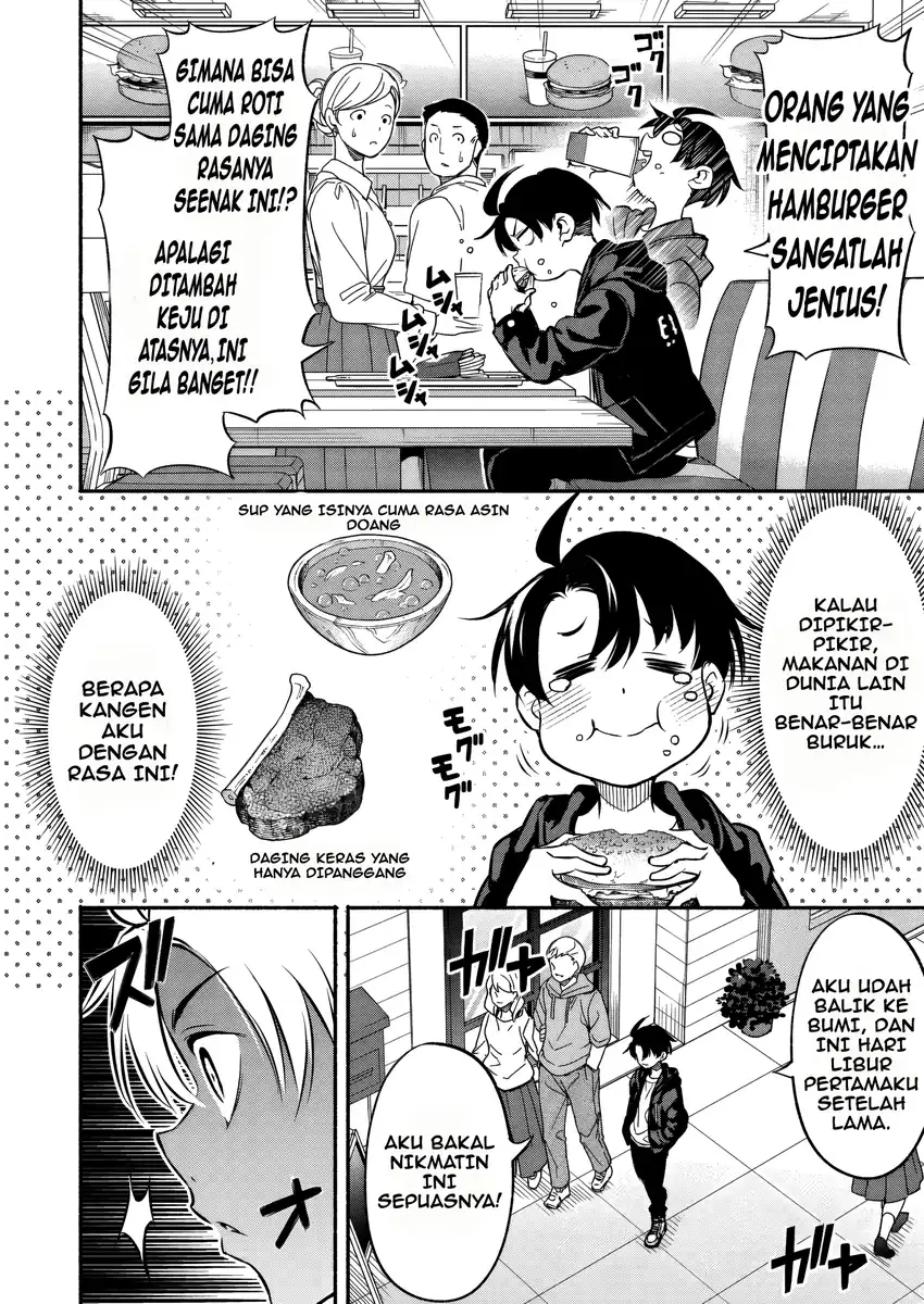Baca Isekai kara Kikan Shitara Chikyuu mo Kanari Fantajii Deshita. Ato, Makeheroin-domo Kocchi Minna - Chapter 5 halaman 3