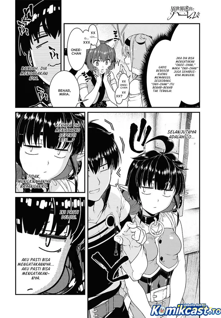 Baca Isekai Meikyuu de Harem wo - Chapter 104 halaman 4