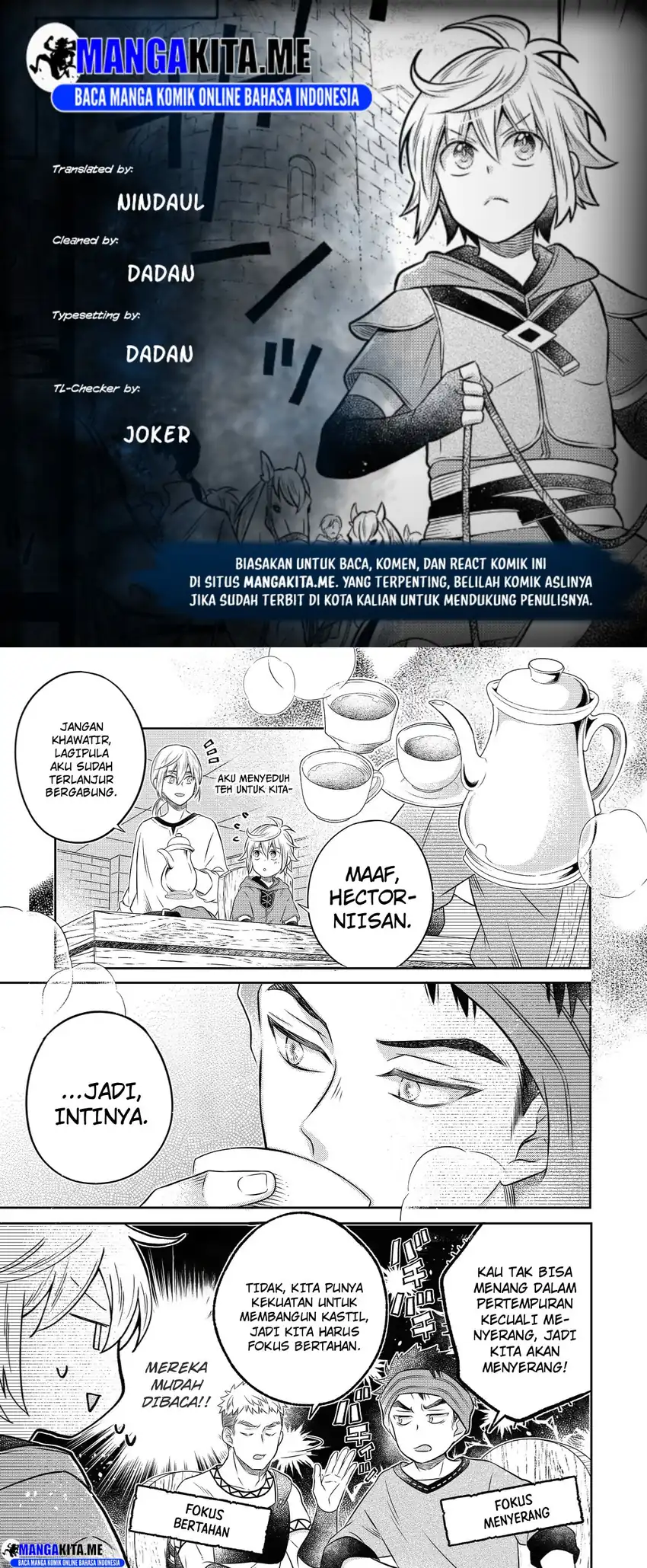 Baca Isekai no Binbou Nouka ni Tensei Shitanode, Renga o Tsukutte Shiro o Tateru Koto ni Shimashita - Chapter 19.1 halaman 1