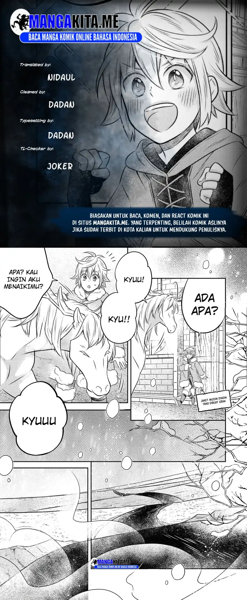 Baca Isekai no Binbou Nouka ni Tensei Shitanode, Renga o Tsukutte Shiro o Tateru Koto ni Shimashita - Chapter 19.2 halaman 1