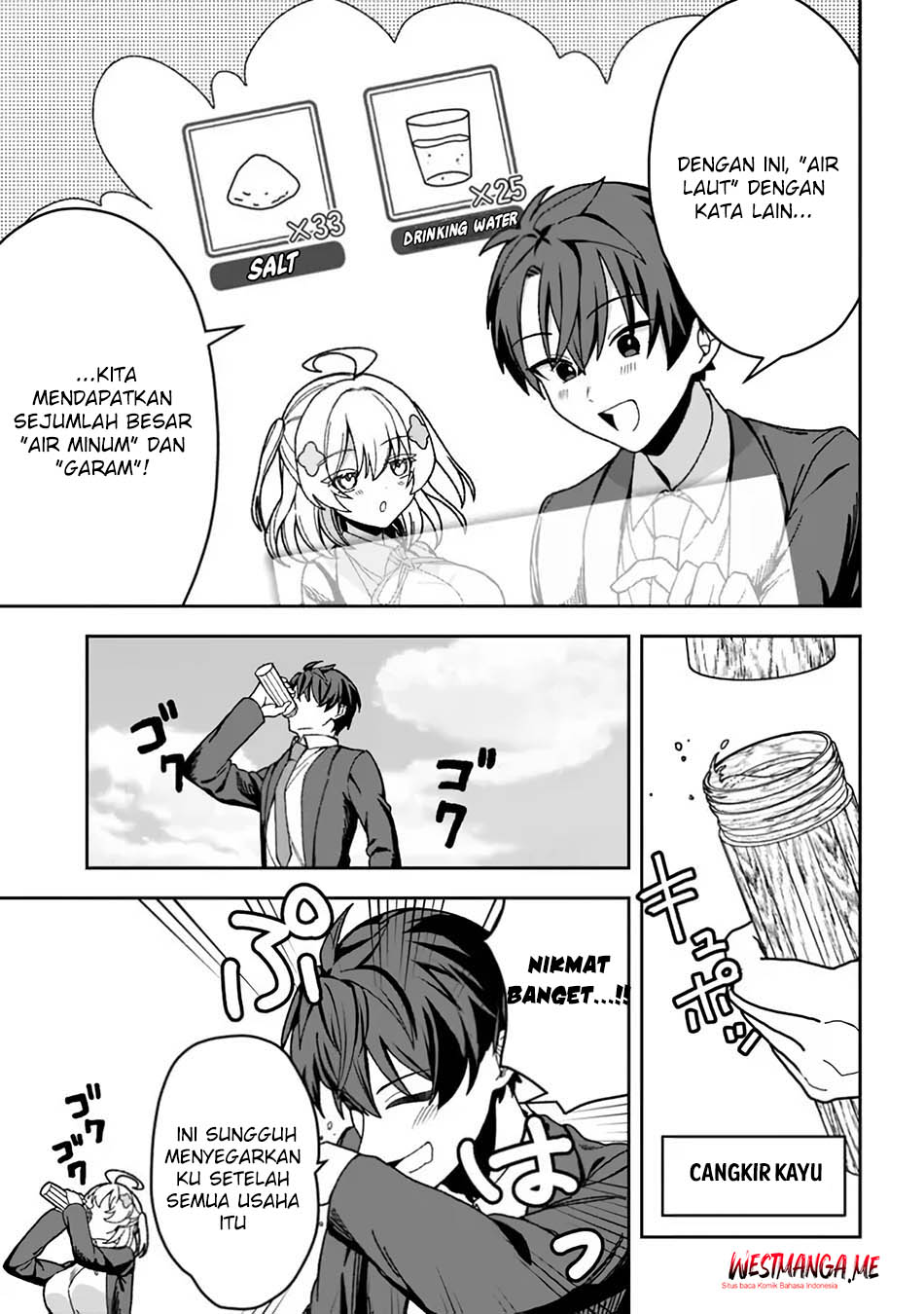 Baca Isekai Rakuraku Mujintou Life: Class Ten'i de Craft Ability o Eranda Ore Dake ga, Bishoujo Tachi to Slow Life o Okureru-ppoi - Chapter 02 halaman 21