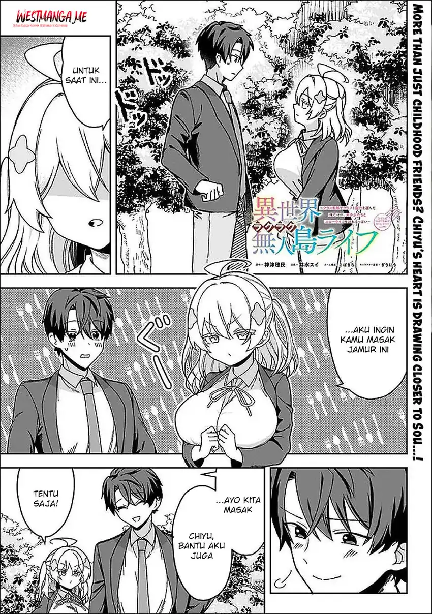 Baca Isekai Rakuraku Mujintou Life: Class Ten'i de Craft Ability o Eranda Ore Dake ga, Bishoujo Tachi to Slow Life o Okureru-ppoi - Chapter 4 halaman 3