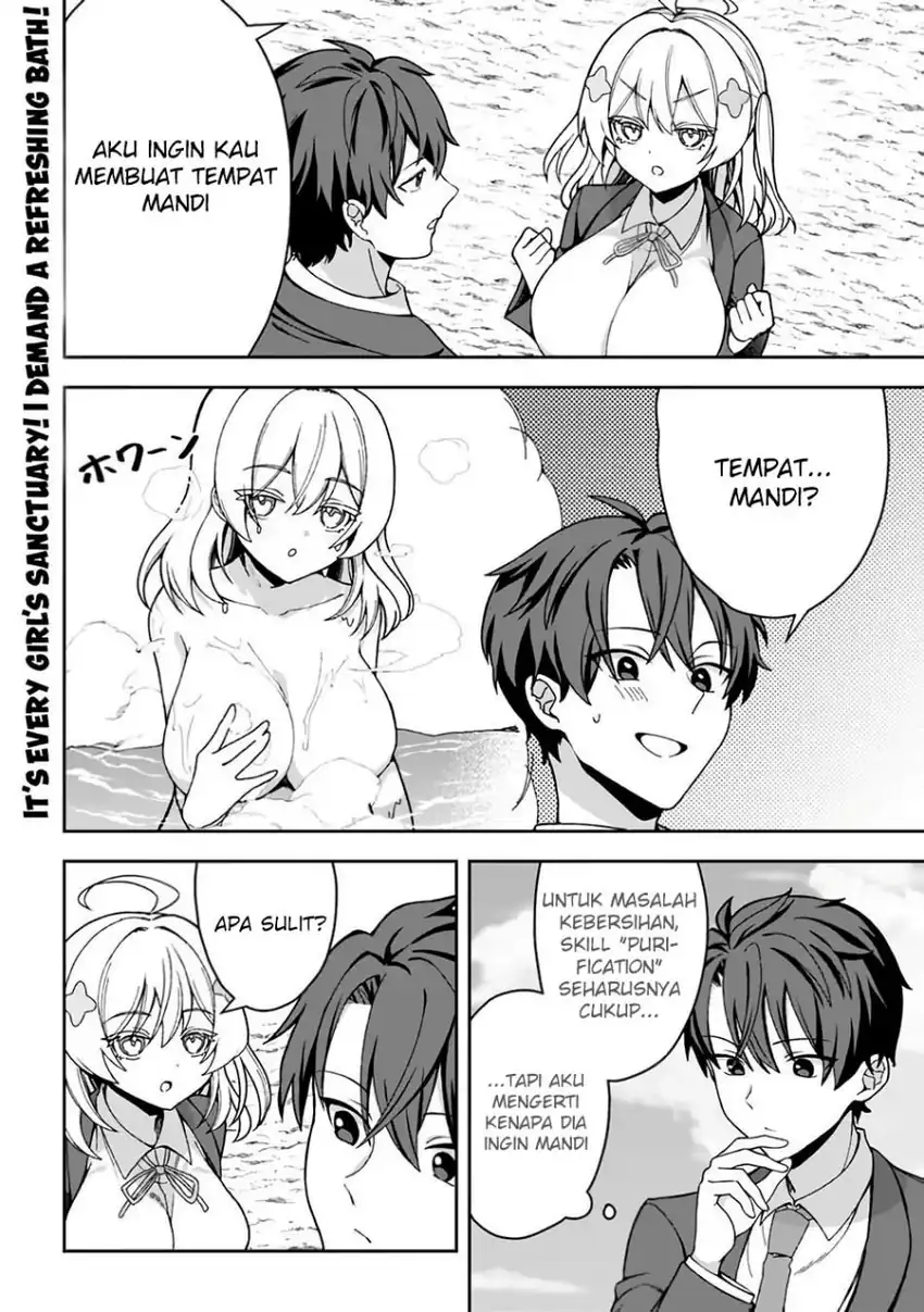 Baca Isekai Rakuraku Mujintou Life: Class Ten'i de Craft Ability o Eranda Ore Dake ga, Bishoujo Tachi to Slow Life o Okureru-ppoi - Chapter 5 halaman 4