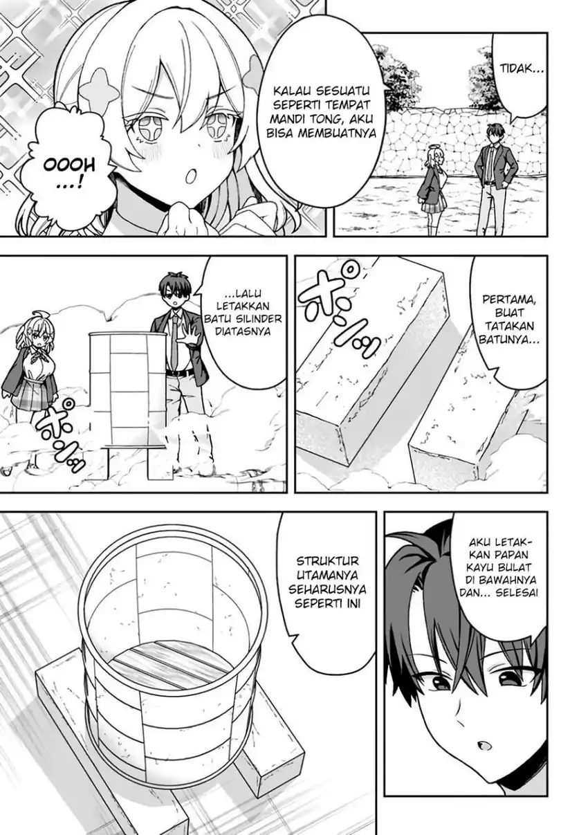 Baca Isekai Rakuraku Mujintou Life: Class Ten'i de Craft Ability o Eranda Ore Dake ga, Bishoujo Tachi to Slow Life o Okureru-ppoi - Chapter 5 halaman 5