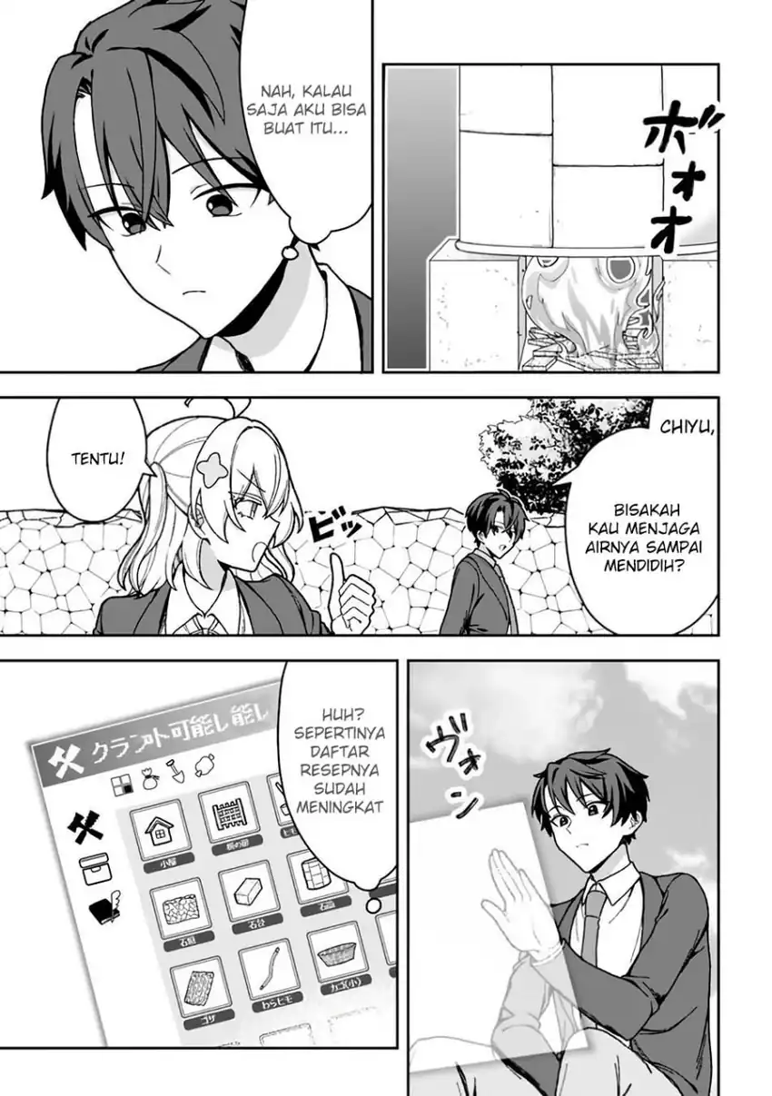 Baca Isekai Rakuraku Mujintou Life: Class Ten'i de Craft Ability o Eranda Ore Dake ga, Bishoujo Tachi to Slow Life o Okureru-ppoi - Chapter 5 halaman 7
