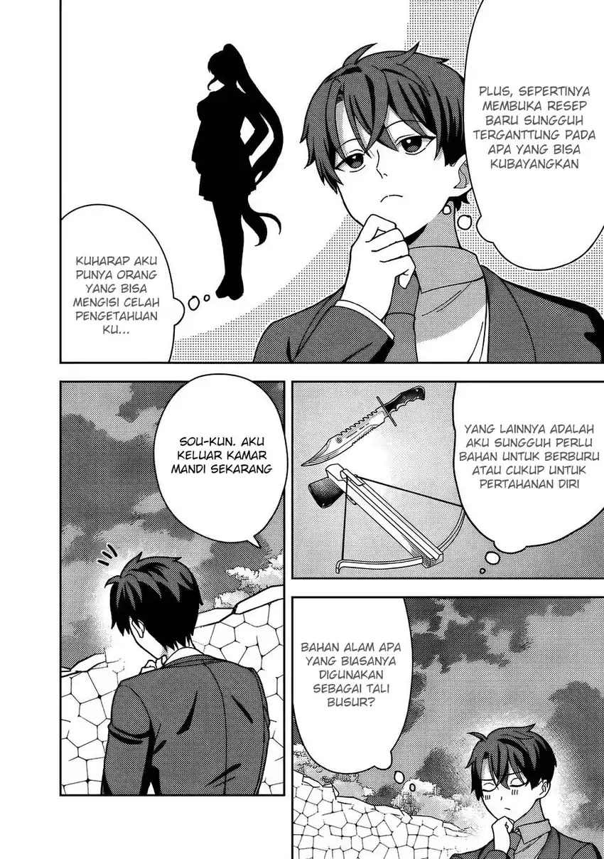 Baca Isekai Rakuraku Mujintou Life: Class Ten'i de Craft Ability o Eranda Ore Dake ga, Bishoujo Tachi to Slow Life o Okureru-ppoi - Chapter 6 halaman 4