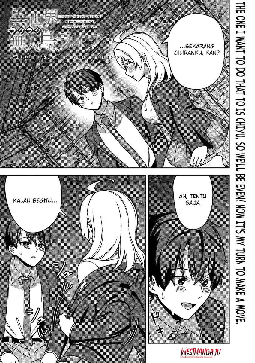 Baca Isekai Rakuraku Mujintou Life: Class Ten'i de Craft Ability o Eranda Ore Dake ga, Bishoujo Tachi to Slow Life o Okureru-ppoi - Chapter 7 halaman 3