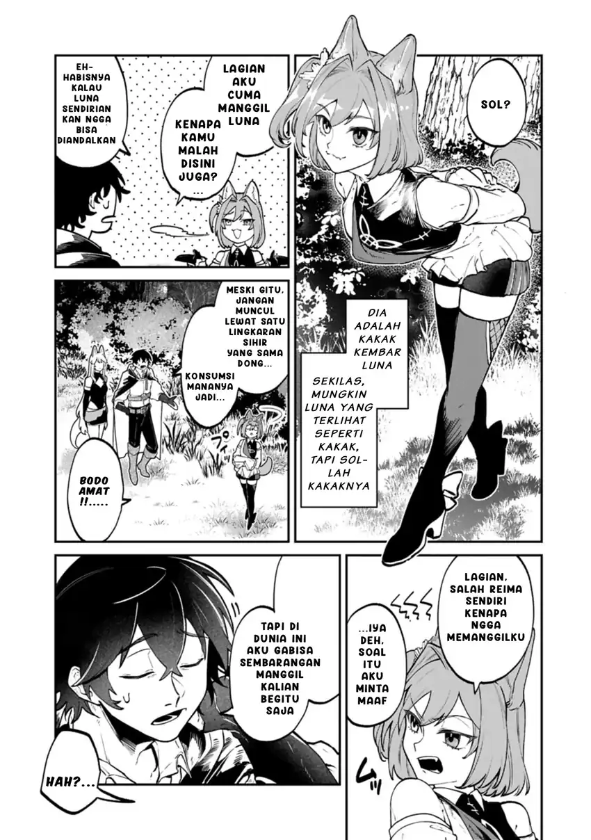 Baca Isekai Summoner, Shinwa no Kaibutsu-tachi to Gendai de Musou suru: Uragirareta Moto Eiyuu wa, Aikasaname na Nakama to Heiwa ni Kurashitai - Chapter 02.1 halaman 9