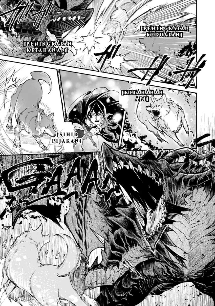 Baca Isekai Summoner, Shinwa no Kaibutsu-tachi to Gendai de Musou suru: Uragirareta Moto Eiyuu wa, Aikasaname na Nakama to Heiwa ni Kurashitai - Chapter 02.2 halaman 15