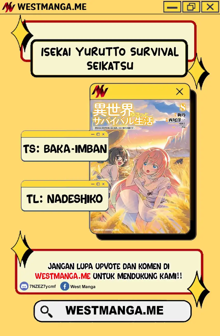 Baca Isekai Yurutto Survival Seikatsu: Gakkou no Minna to Isekai no Mujintou ni Tenishitakedo Ore Dake Rakushou desu Chapter 35 - Halaman 2 Baca Isekai Yurutto Survival Seikatsu: Gakkou no Minna to Isekai no Mujintou ni Tenishitakedo Ore Dake Rakushou desu - Chapter 35 halaman 2