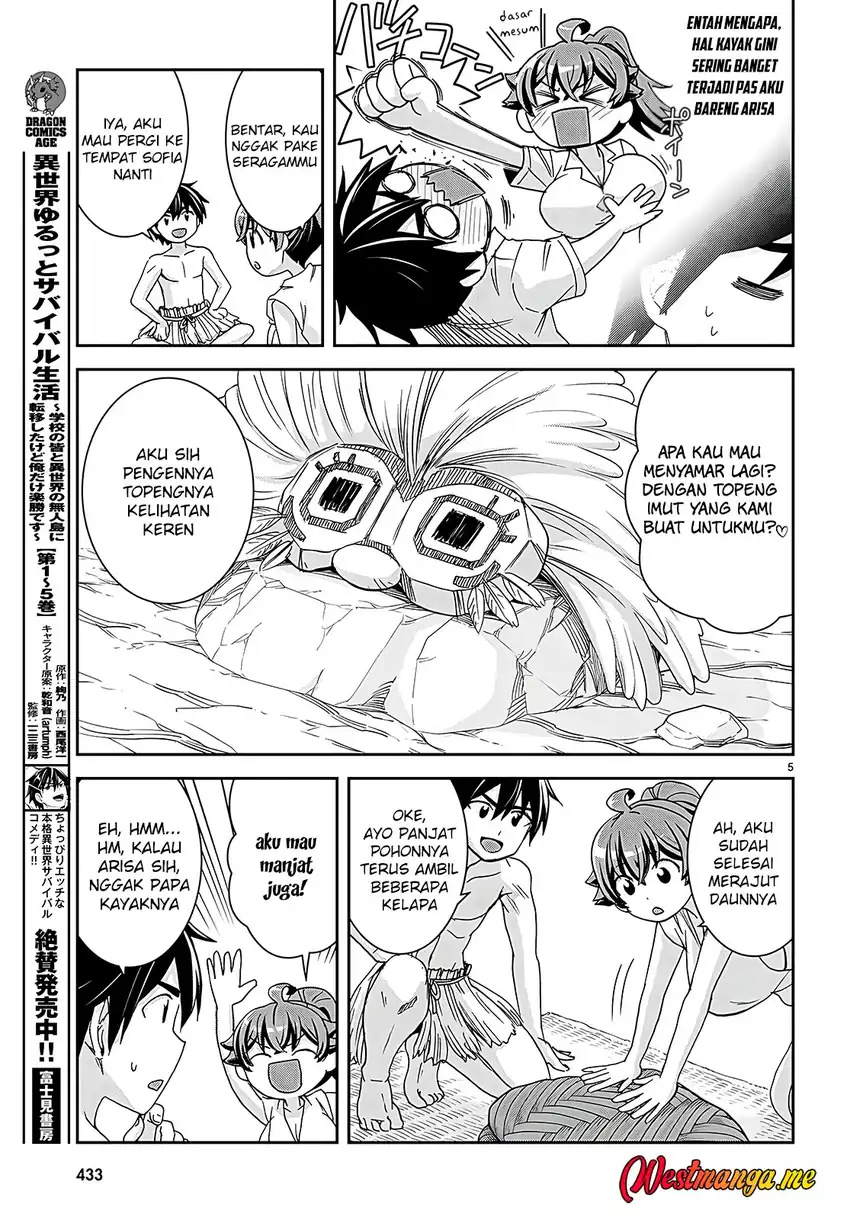 Baca Isekai Yurutto Survival Seikatsu: Gakkou no Minna to Isekai no Mujintou ni Tenishitakedo Ore Dake Rakushou desu Chapter 35 - Halaman 7 Baca Isekai Yurutto Survival Seikatsu: Gakkou no Minna to Isekai no Mujintou ni Tenishitakedo Ore Dake Rakushou desu - Chapter 35 halaman 7