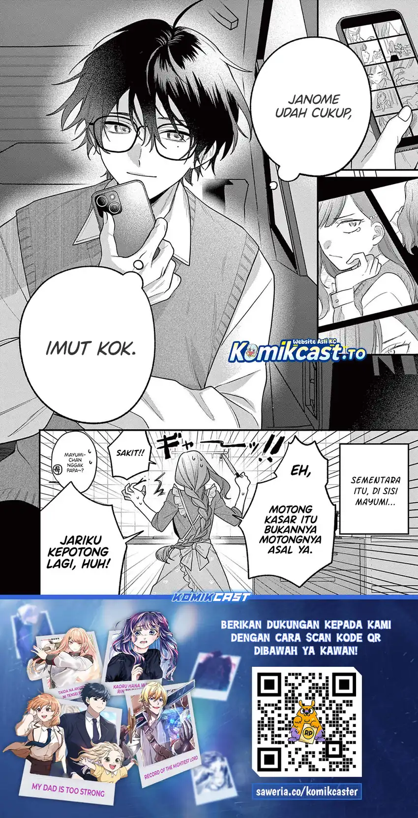 Baca Janome-san wa Hohoemitai! - Chapter 03 halaman 35