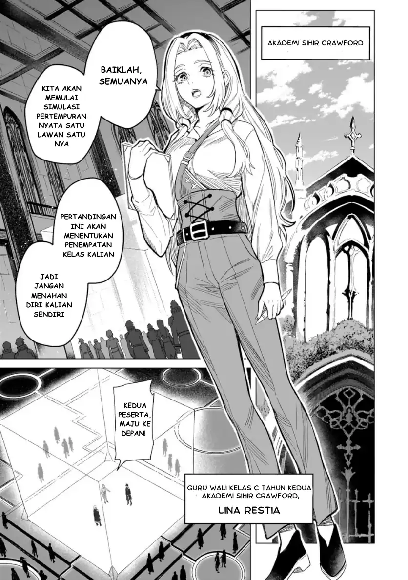 Baca Jibun Wo SSS Kyuda to Omoikondeiru C Kyu Majutsu Gakusei - Chapter 01 halaman 6