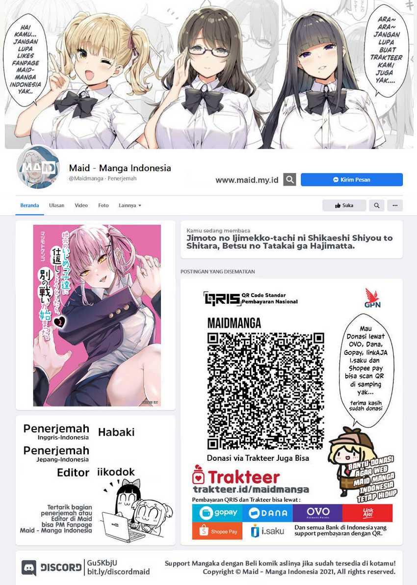 Baca Jimoto no Ijimekko-tachi ni Shikaeshi Shiyou to Shitara, Betsu no Tatakai ga Hajimatta - Chapter 12 halaman 2