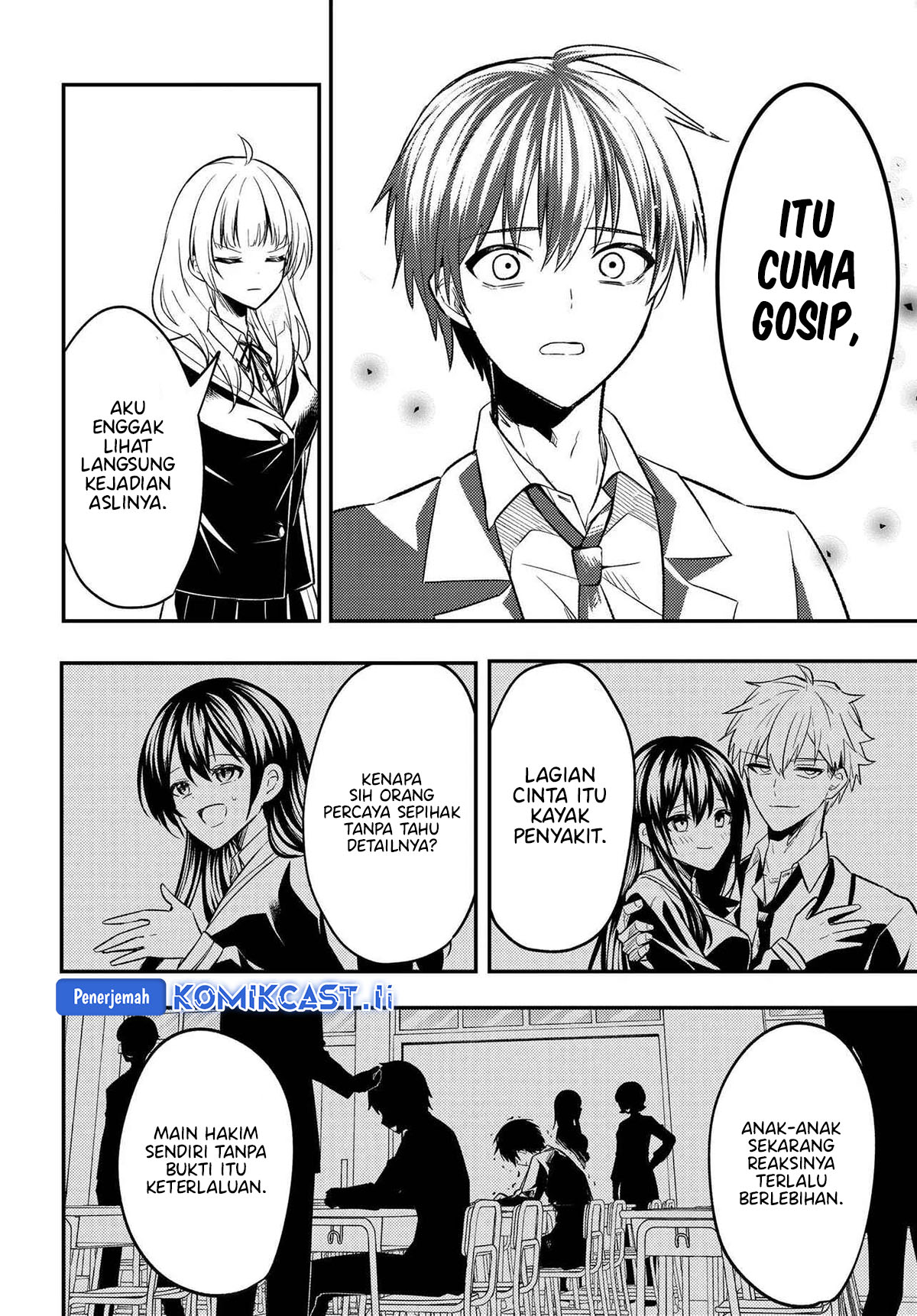Jinsei Gyakuten Uwaki Sare, Enzai o Kiserareta Ore ga, Gakuen Ichi no Bishoujo ni Natsukareru Chapter 02 page 14