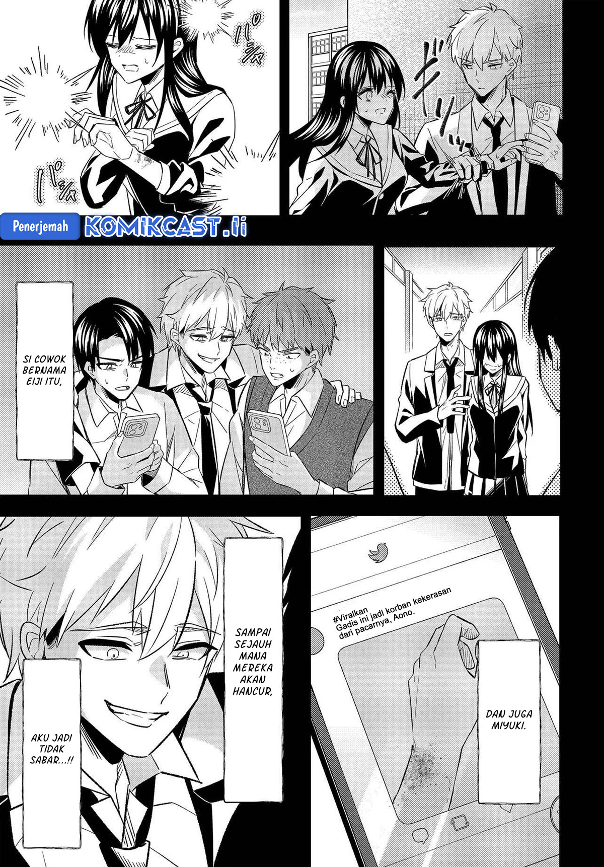 Jinsei Gyakuten Uwaki Sare, Enzai o Kiserareta Ore ga, Gakuen Ichi no Bishoujo ni Natsukareru Chapter 03 page 28