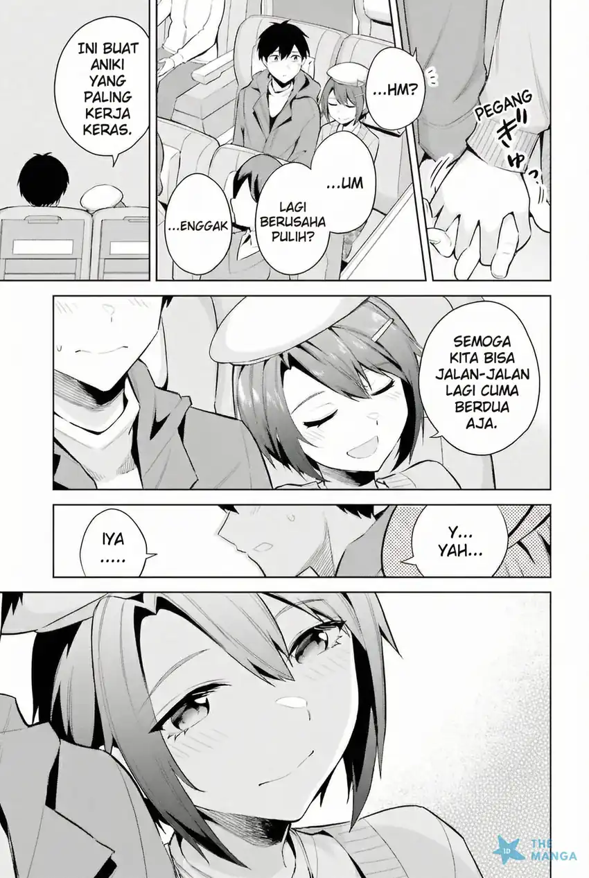 Baca Jitsu wa Gimai (Imouto) deshita. ~Saikin de Kitagiri no Otouto no Kyorikan ga Yatara Chikaiwake~ - Chapter 19 halaman 10