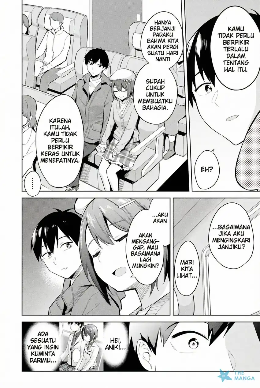 Baca Jitsu wa Gimai (Imouto) deshita. ~Saikin de Kitagiri no Otouto no Kyorikan ga Yatara Chikaiwake~ - Chapter 19 halaman 11