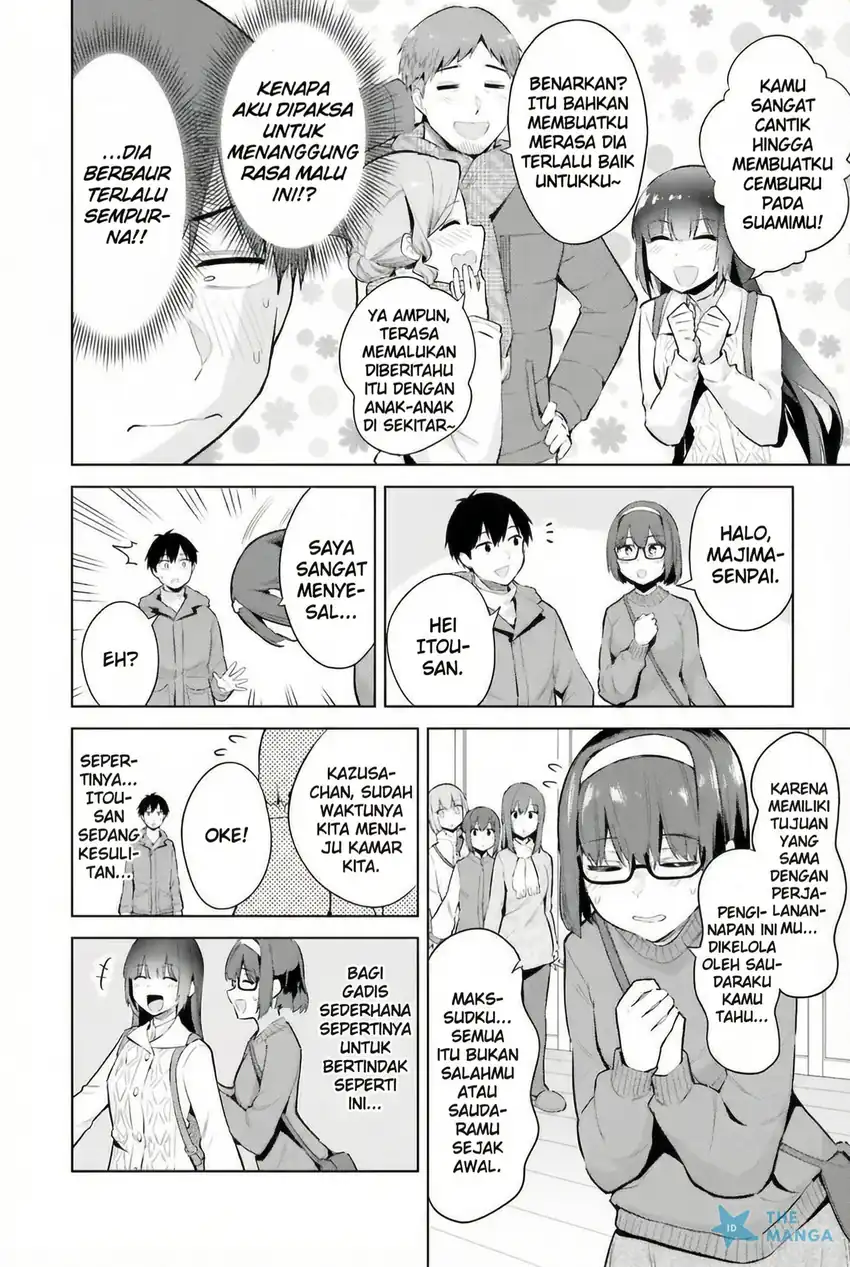 Baca Jitsu wa Gimai (Imouto) deshita. ~Saikin de Kitagiri no Otouto no Kyorikan ga Yatara Chikaiwake~ - Chapter 19 halaman 21