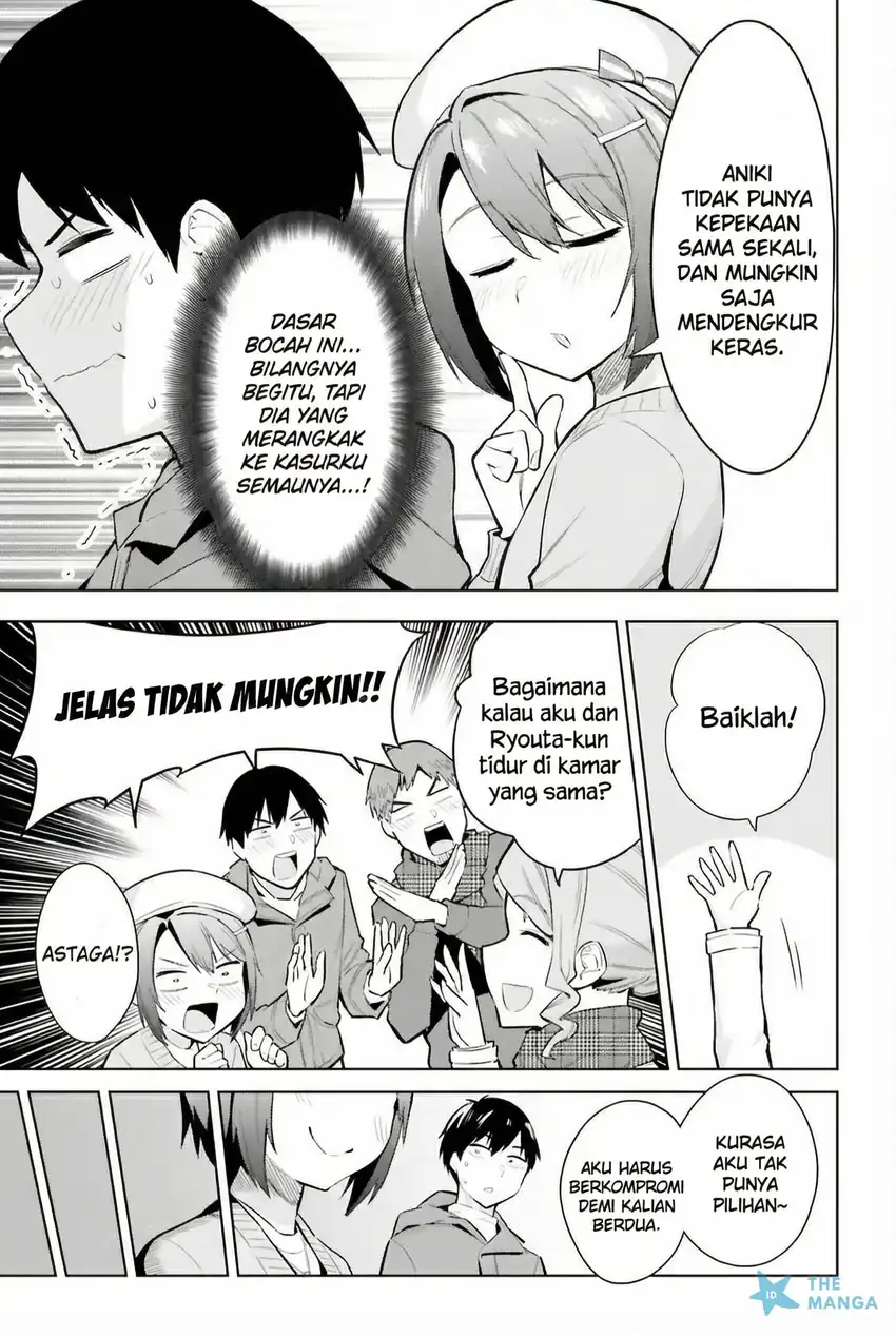 Baca Jitsu wa Gimai (Imouto) deshita. ~Saikin de Kitagiri no Otouto no Kyorikan ga Yatara Chikaiwake~ - Chapter 19 halaman 28