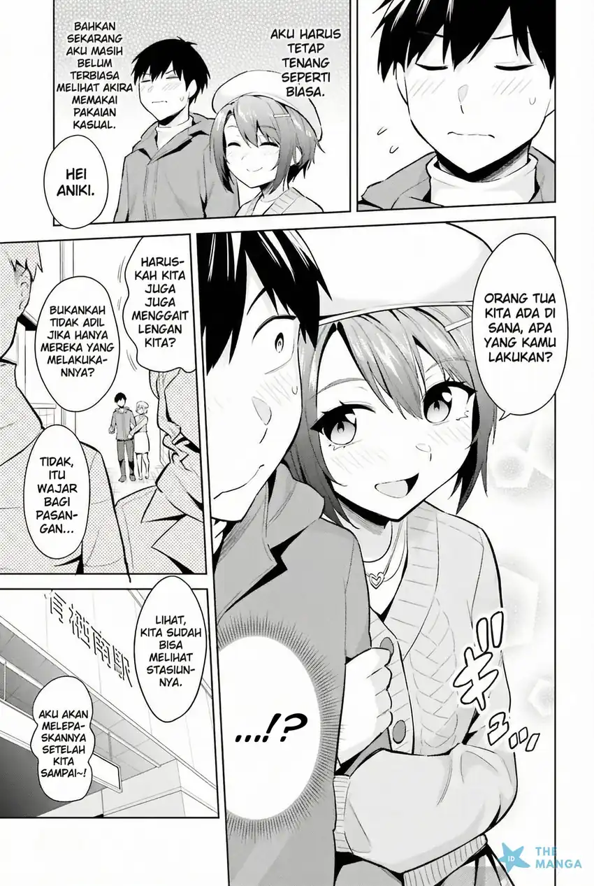 Baca Jitsu wa Gimai (Imouto) deshita. ~Saikin de Kitagiri no Otouto no Kyorikan ga Yatara Chikaiwake~ - Chapter 19 halaman 4