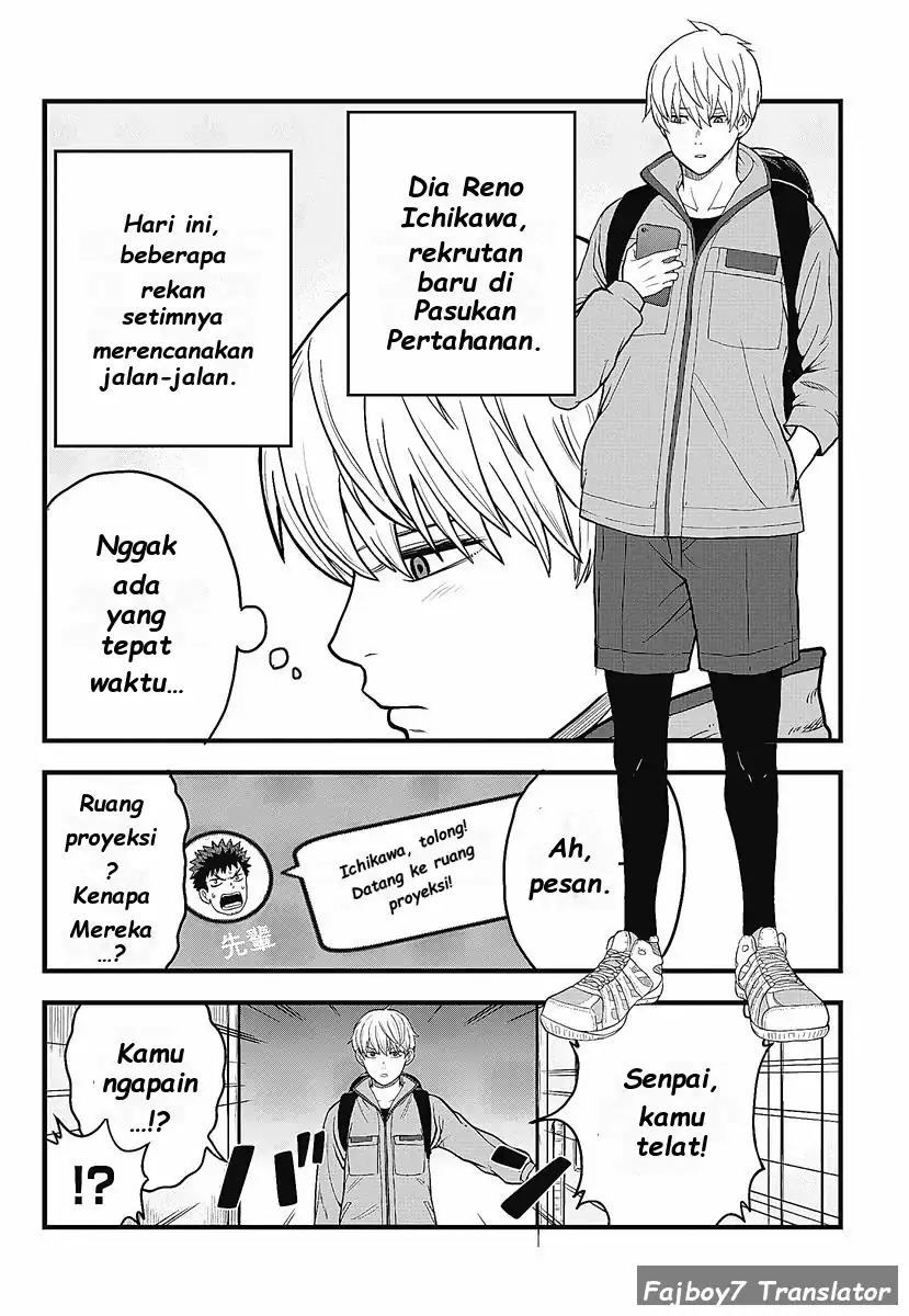 Baca Kaijuu 8-gou: Relax - Chapter 01.1 halaman 6