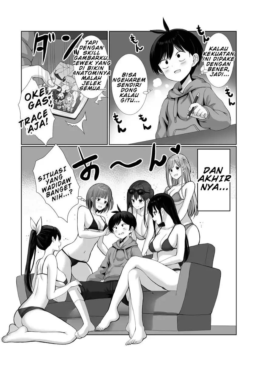 Baca Kaita Mono o Jittaika Suru Nouryoku de Motenai Ore ga Harem Seikatsu - Chapter 01 halaman 15