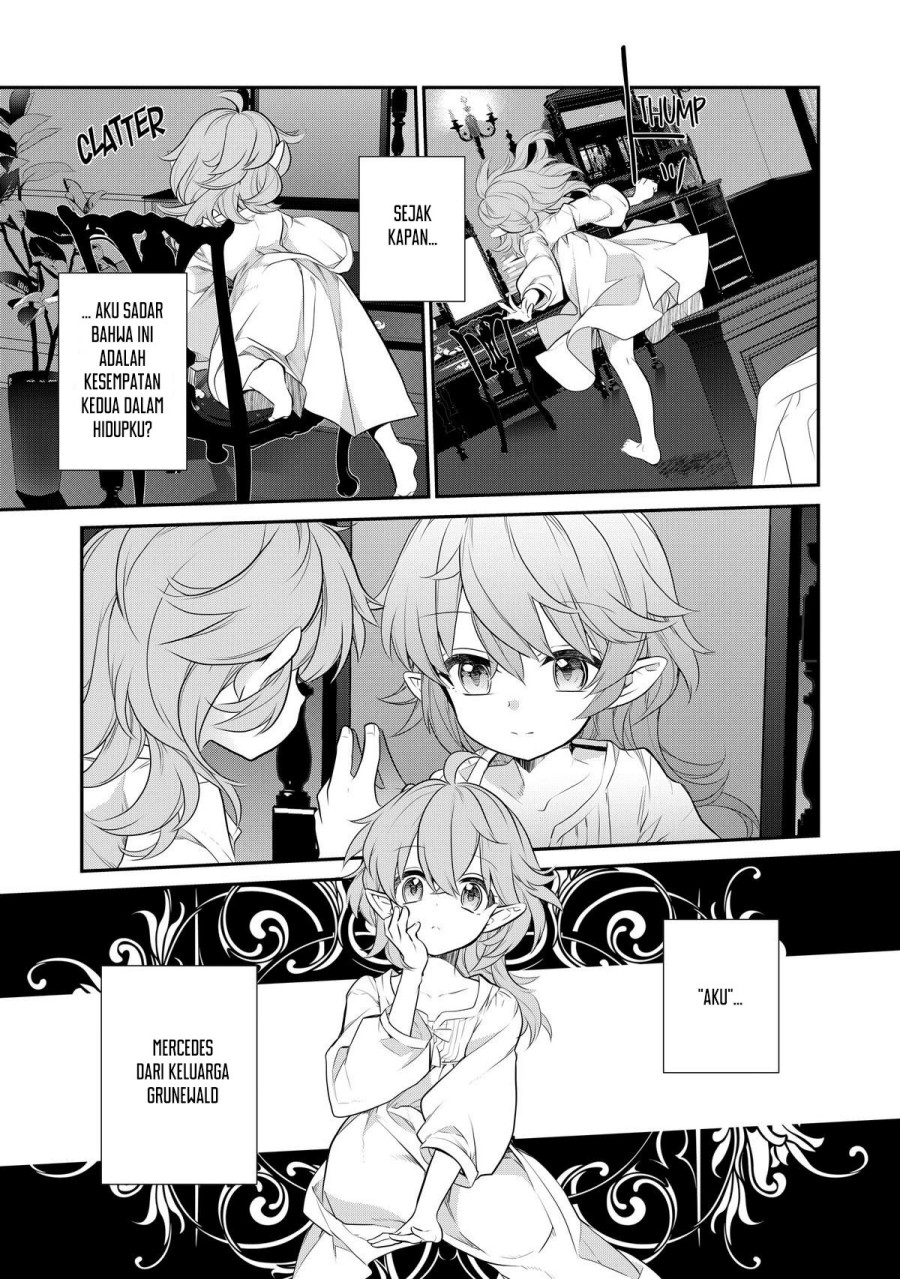 Baca Kaketa Tsuki no Mercedes ~Kyuuketsuki no Kizoku ni Tensei Shitakedo Sute Rare Sounanode Dungeon o Seiha Suru~ - Chapter 01 halaman 7