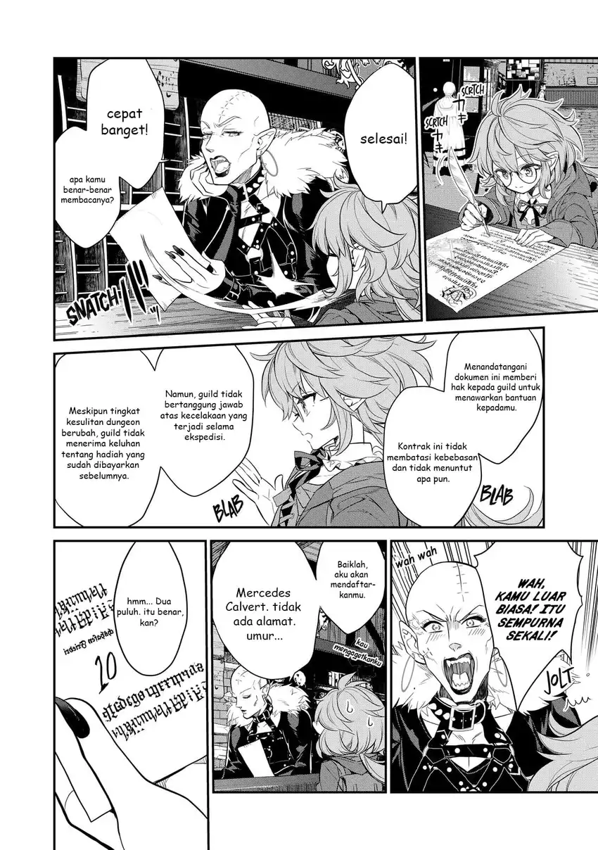 Baca Kaketa Tsuki no Mercedes ~Kyuuketsuki no Kizoku ni Tensei Shitakedo Sute Rare Sounanode Dungeon o Seiha Suru~ - Chapter 03 halaman 25