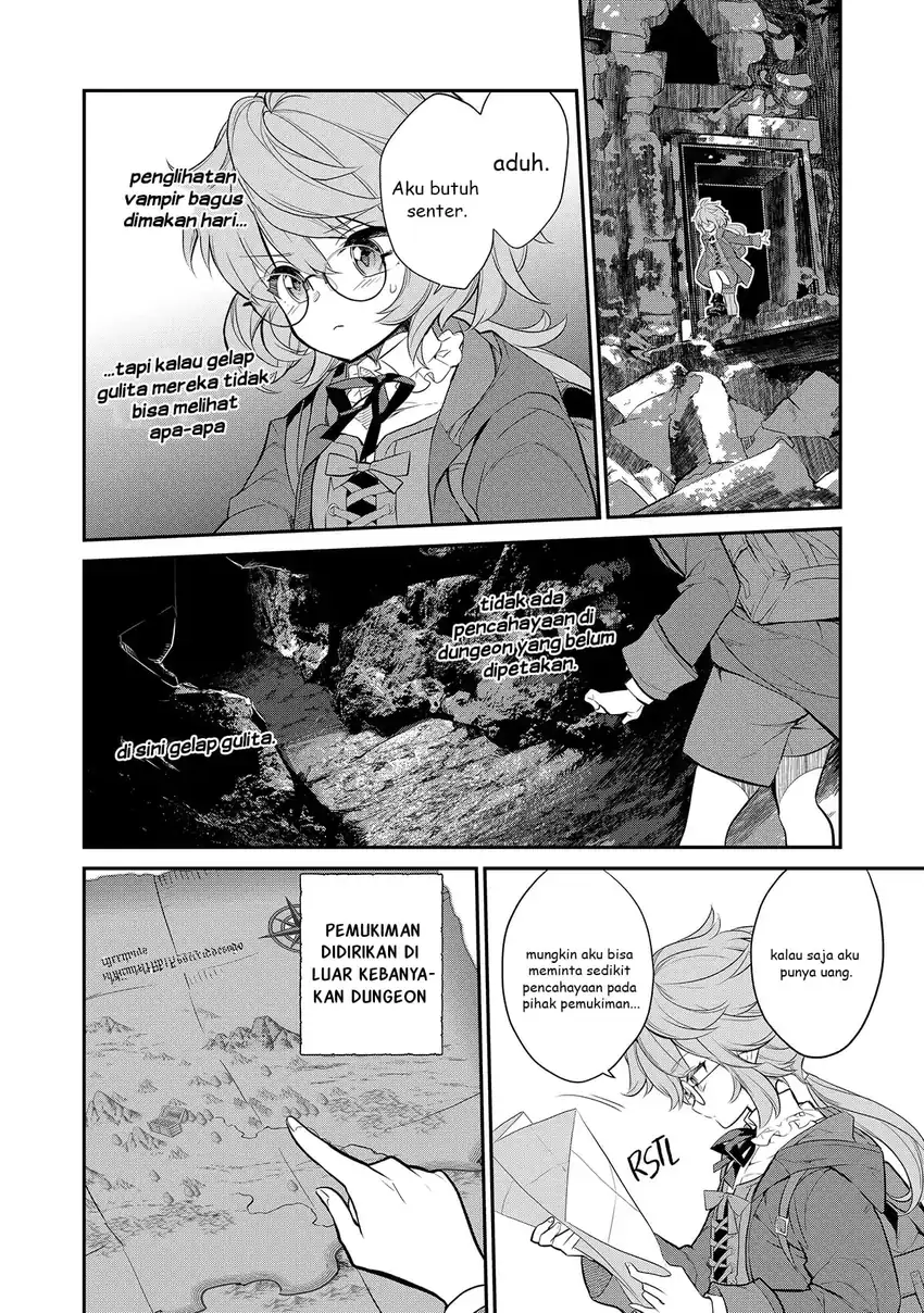 Baca Kaketa Tsuki no Mercedes ~Kyuuketsuki no Kizoku ni Tensei Shitakedo Sute Rare Sounanode Dungeon o Seiha Suru~ - Chapter 04 halaman 3