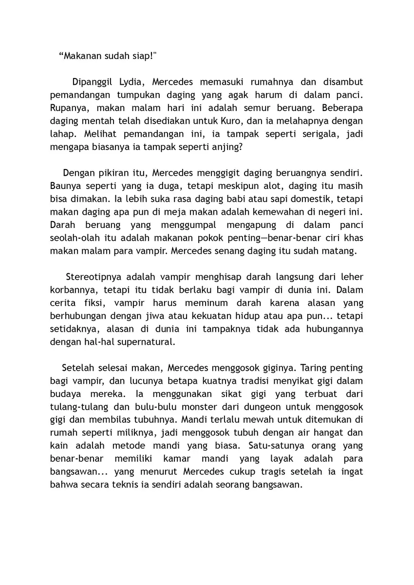 Baca Kaketa Tsuki no Mercedes ~Kyuuketsuki no Kizoku ni Tensei Shitakedo Sute Rare Sounanode Dungeon o Seiha Suru~ - Chapter 08 halaman 55