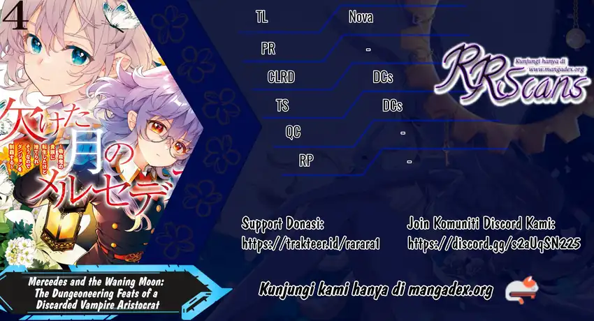 Baca Kaketa Tsuki no Mercedes ~Kyuuketsuki no Kizoku ni Tensei Shitakedo Sute Rare Sounanode Dungeon o Seiha Suru~ - Chapter 16 halaman 1