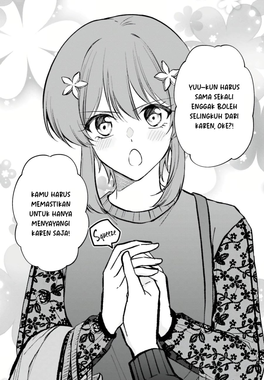 Baca Kanojo ga Senpai ni NTR-reta no de, Senpai no Kanojo wo NTR-masu - Chapter 11.2 halaman 11