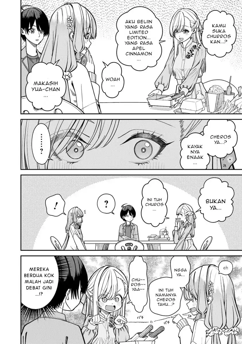 Baca Kanojo ni shitai Joshi Ichii, no Tonari de Mitsuketa Amari-chan - Chapter 06.2 halaman 10
